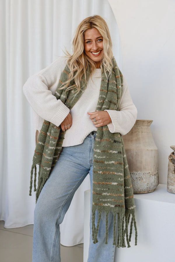 Scarf Soft Luxe - Khaki