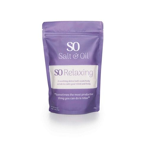 SO Relaxing Bath Soak Pouch 450g