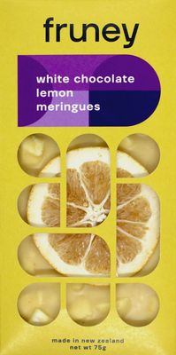 FRUNEY - White Chocolate &amp; Lemon Meringue Bar