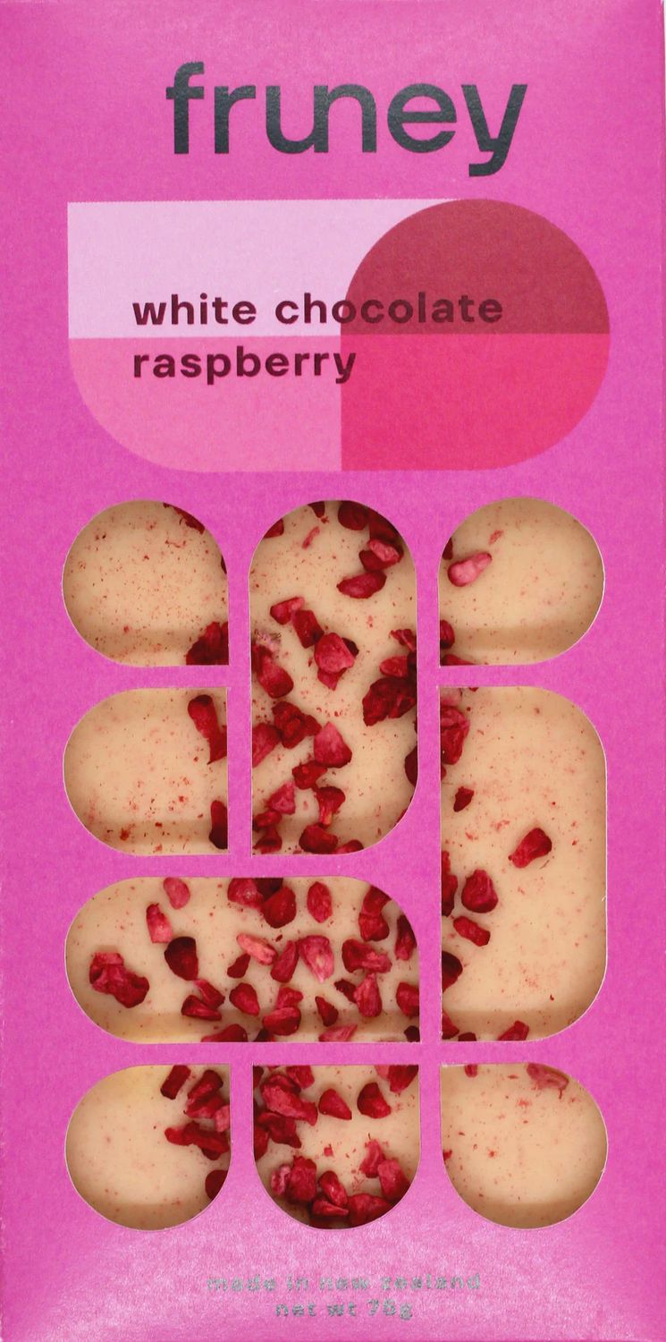 FRUNEY - White Chocolate Raspberry