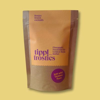 Pineapple, Passionfruit &amp; Golden Rum Sorbet Frostie