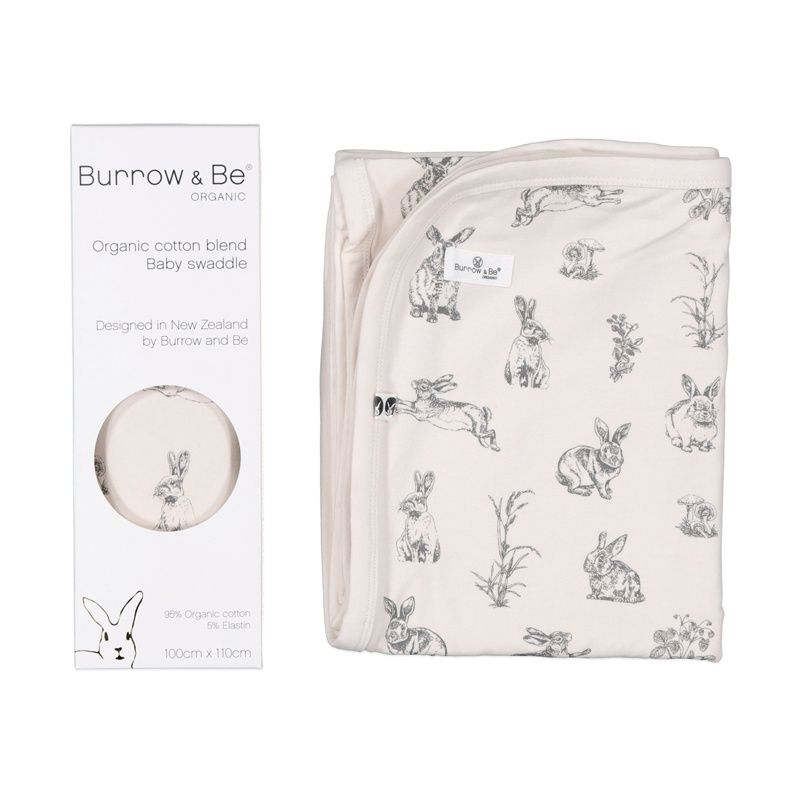 Burrow &amp; Be - Baby Swaddle - Almond Burrowers