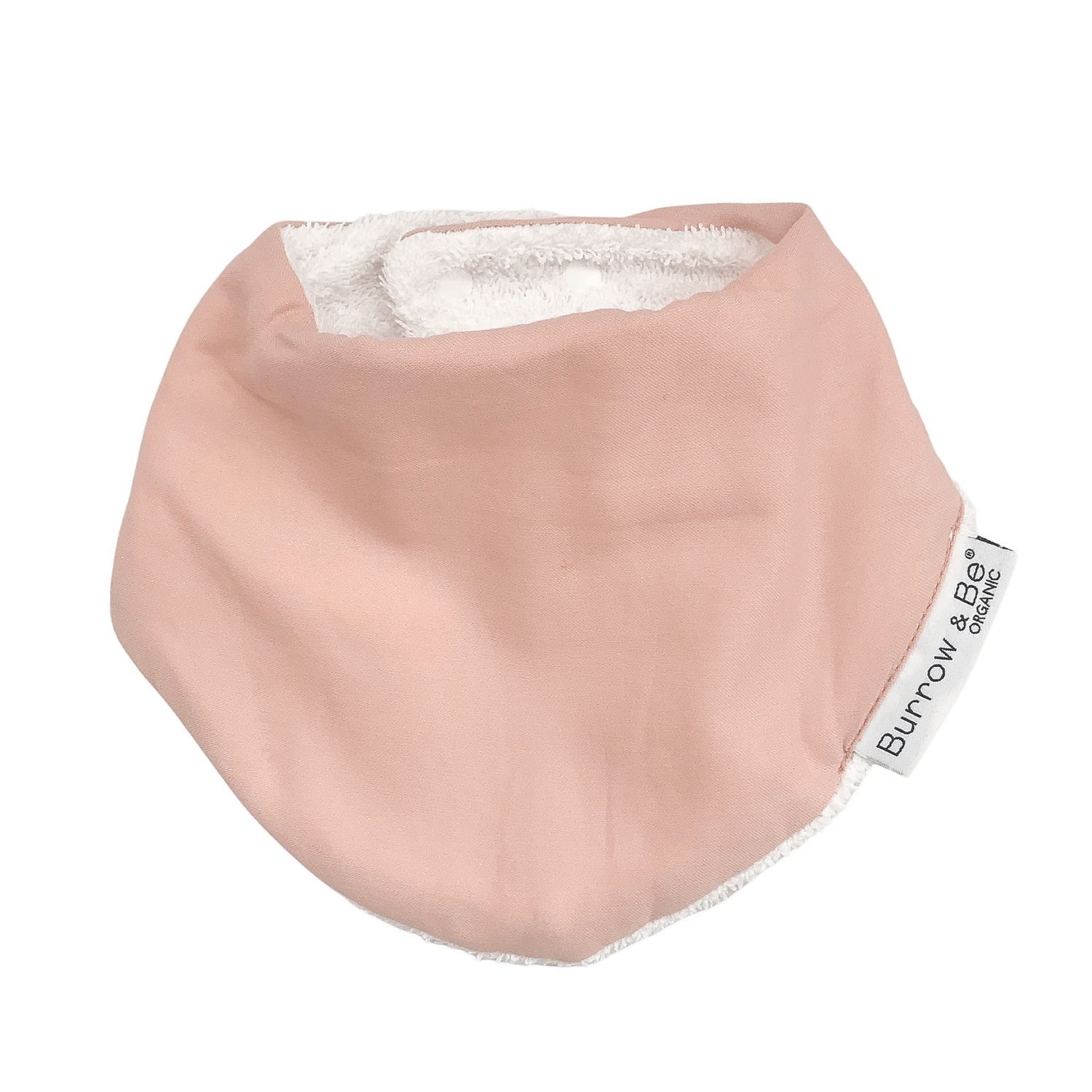 Burrow &amp; Be - Dribble Bib - Dusty Rose