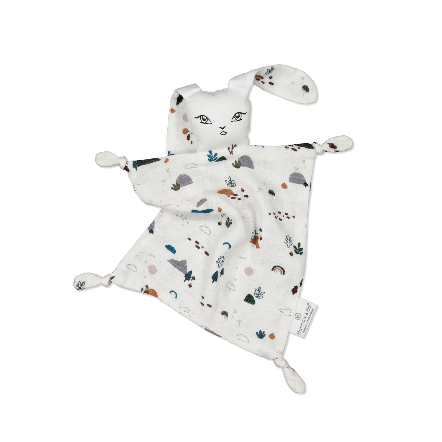 Burrow &amp; Be - Garden Treasures bunny comforter