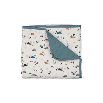 Burrow &amp; Be - Garden Treasures cot quilt / Play mat