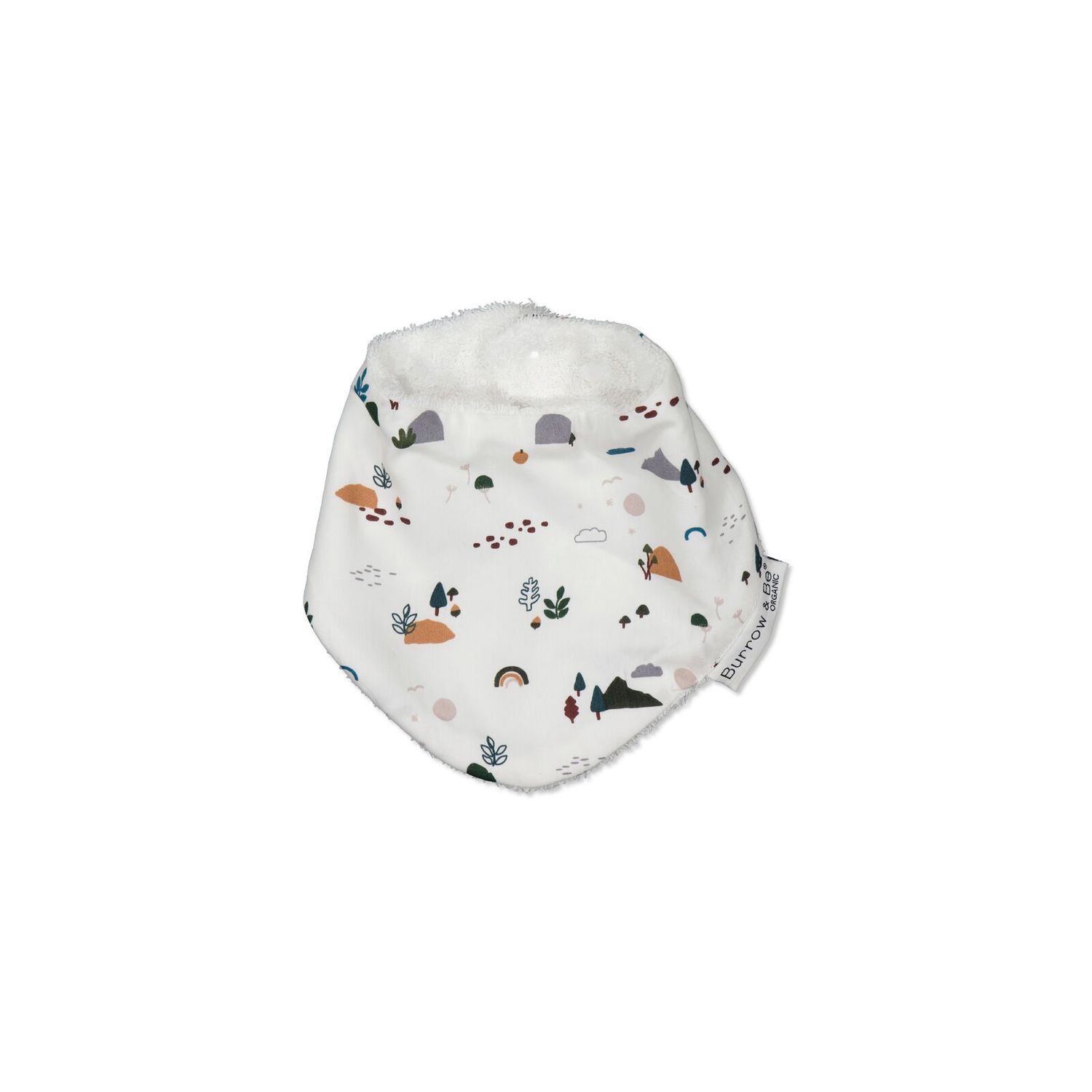 Burrow &amp; Be - Dribble Bib - Garden Treasures
