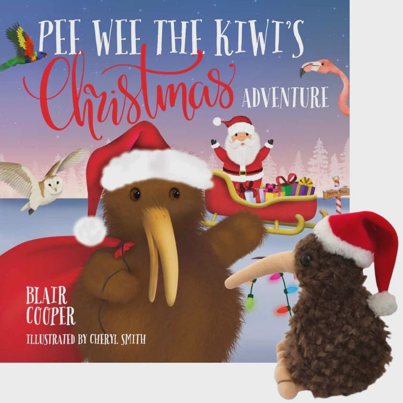 Pee Wee the Kiwi's Christmas Adventure + FREE CHRISTMAS KIWI