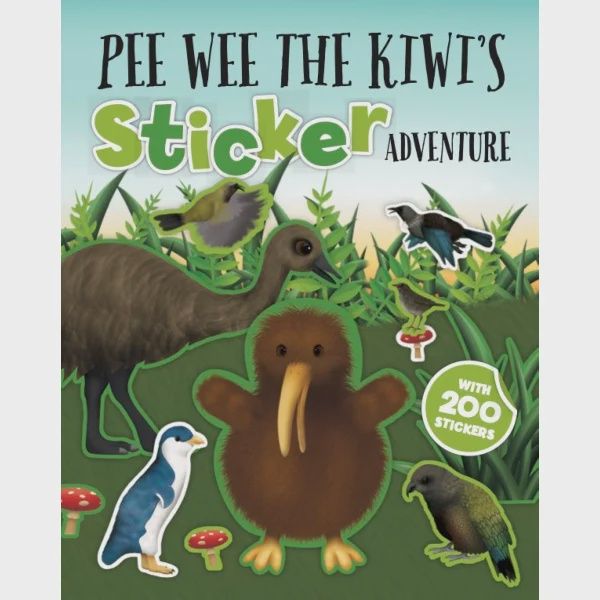 Pee Wee the Kiwi&#39;s Sticker Adventure