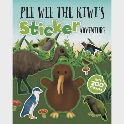 Pee Wee the Kiwi&#39;s Sticker Adventure