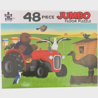 Pee Wee the Kiwi - 48 Piece Farm Adventure Floor Puzzle