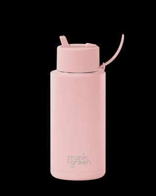 Ceramic Reusable Bottle - 34oz/1 litre Bottle Blushed