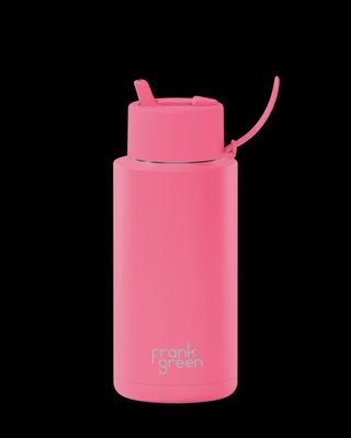 Ceramic Reusable Bottle - 34oz/1 litre Bubblegum Blast &quot;Limited Edition&quot;