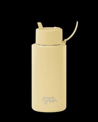 Ceramic Reusable Bottle - 34oz/1 litre Buttermilk