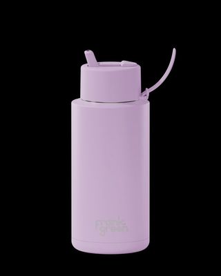 Ceramic Reusable Bottle - 34oz/1 litre Lilac Haze Straw Lid