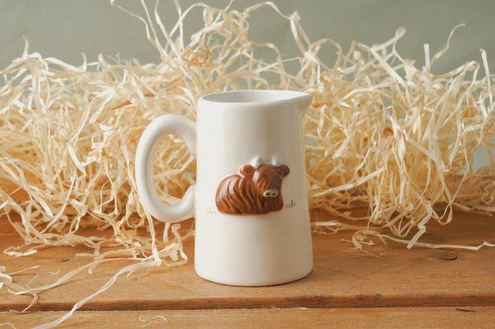 Bramble Highland Cow Farm Milk Jug