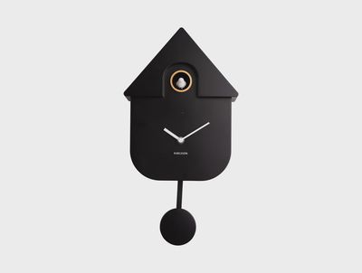 Modern Cuckoo Clock - Black