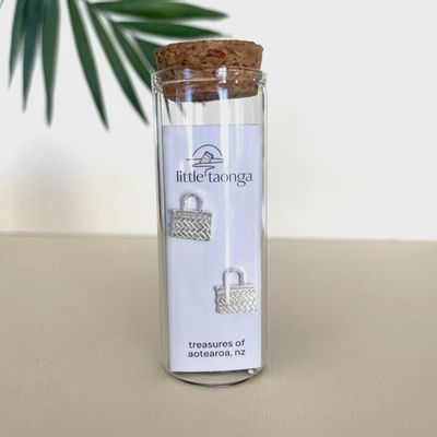 Kete Earrings - Silver