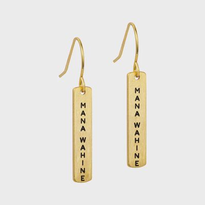 Mana wahine – Strong woman – Earrings - Gold