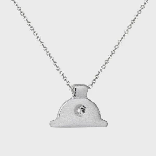Shepherd&#39;s Whistle Necklace - Silver