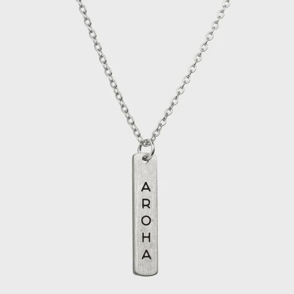 Aroha – Love – Necklace - Silver