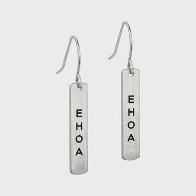 E Hoa – Friend – Earrings - Silver