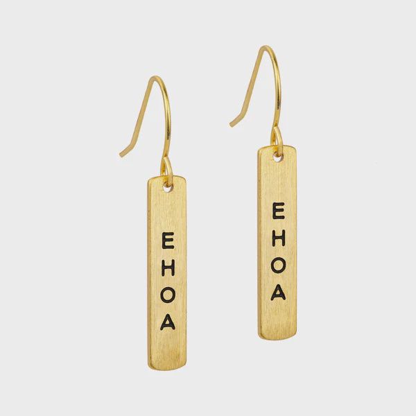 E Hoa – Friend – Earrings - Gold