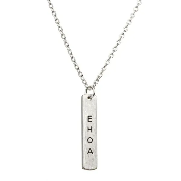 E Hoa – Friend – Necklace - Silver