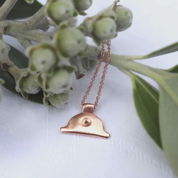 Shepherd&#39;s Whistle Necklace - Rose Gold