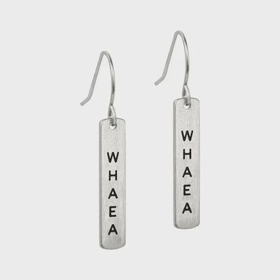 Whaea – Teacher – Earrings - Silver