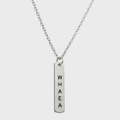 Whaea – Teacher – Necklace - Silver
