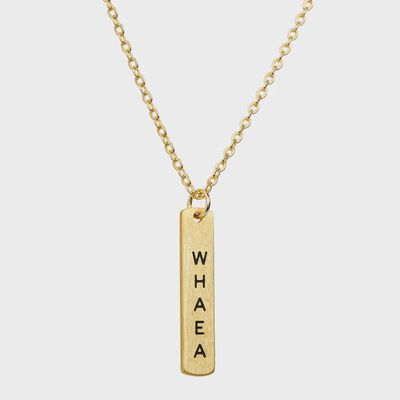 Whaea – Teacher – Necklace - Gold