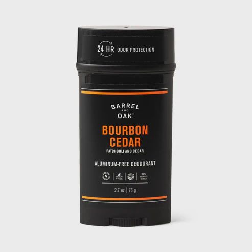 24-Hour Deodorant - Bourbon Cedar - 76gm