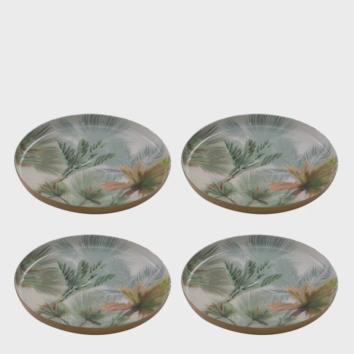 Panama Metal 4pk Coaster