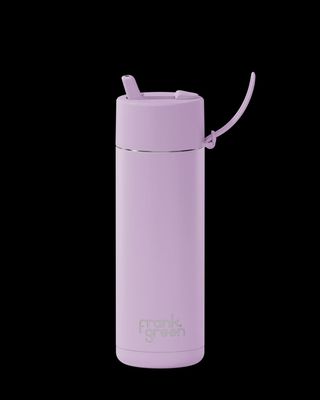 Ceramic Reusable Bottle - 595ml - Lilac Haze Flip Straw Lid