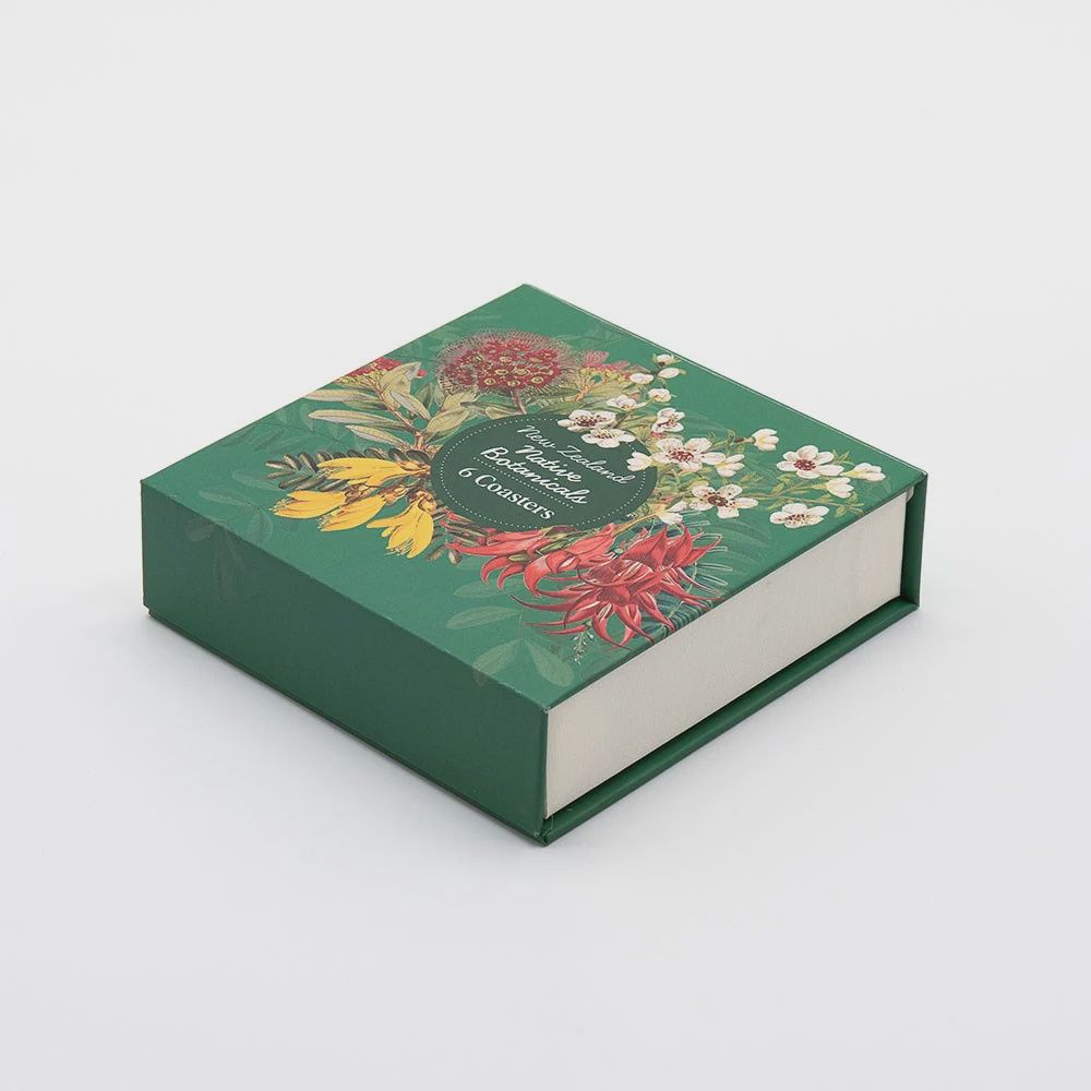 Native Botanicals of NZ set of 6 Coasters