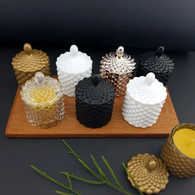 Baby Geo Beeswax Candle