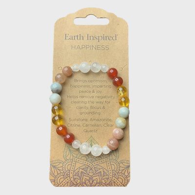 Eleventh Hour  Earth Inspired Crystal Bracelet | Happiness