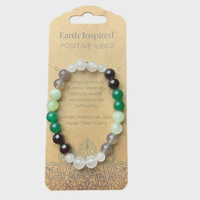 Eleventh Hour  Earth Inspired Crystal Bracelet | Positive Vibes