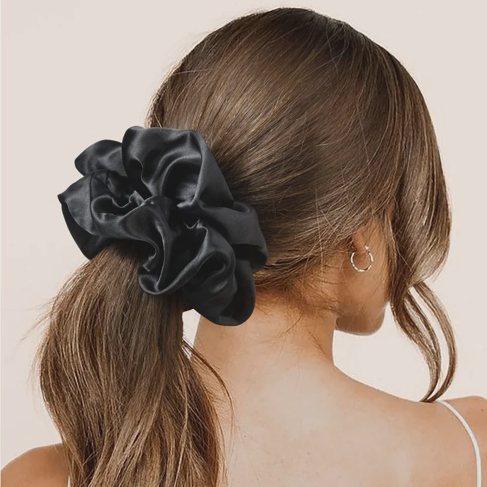 QOF - Extra Large Scrunchie - Black