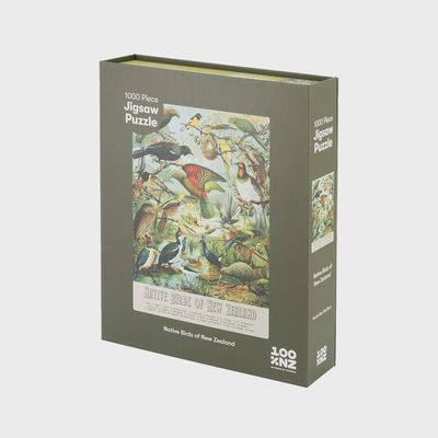 NZ Native Bird Jigsaw Puzzle Box