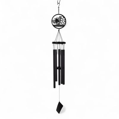 Bee Wind Chime 40" Black
