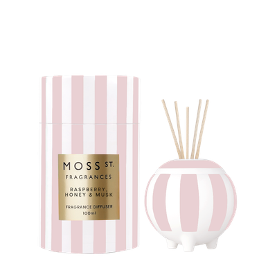 Raspberry, Honey &amp; Musk Ceramic Diffuser 100ml