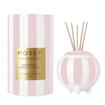 Raspberry, Honey &amp; Musk Ceramic Diffuser 350ml