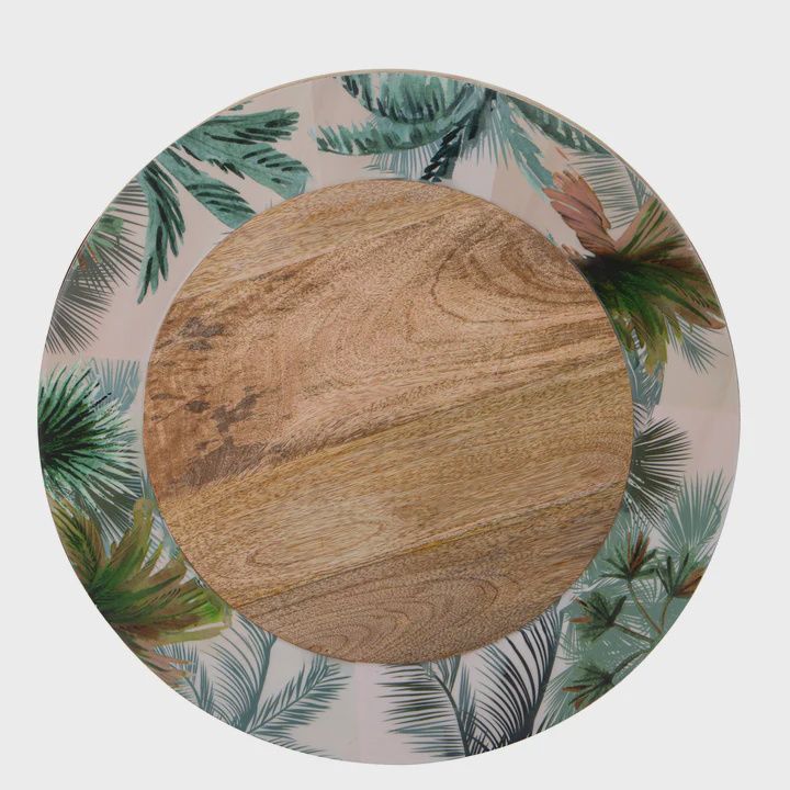 Panama Mango Wood Lazy Susan