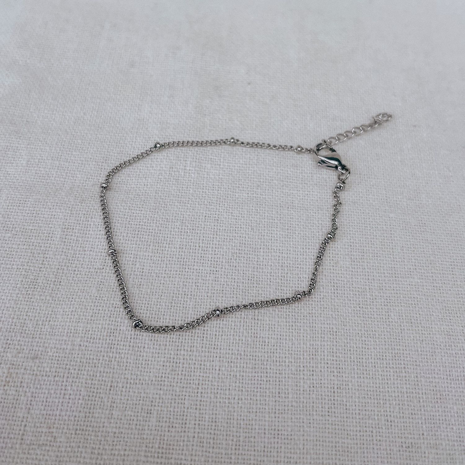 Bobble Chain Bracelet - Silver