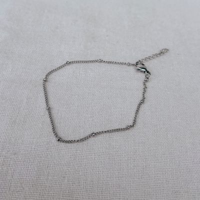 Bobble Chain Bracelet - Silver