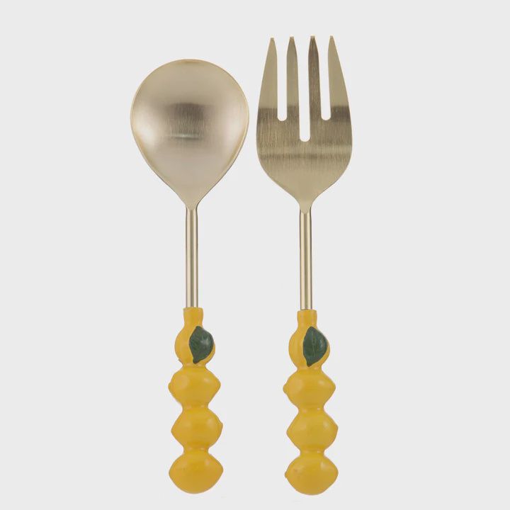 Capri Lemon Salad servers