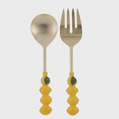 Capri Lemon Salad servers