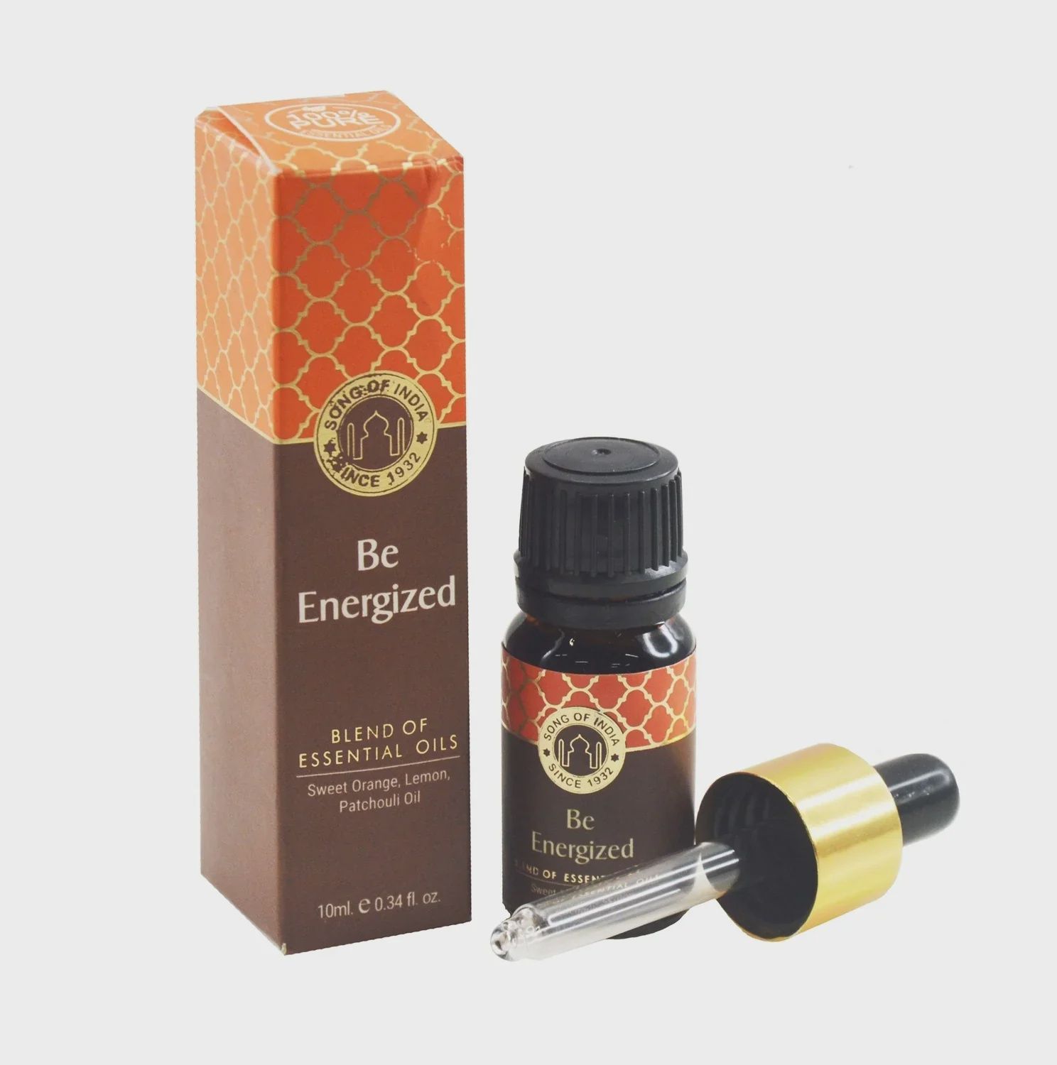 Essential Oil Blend Be Energized