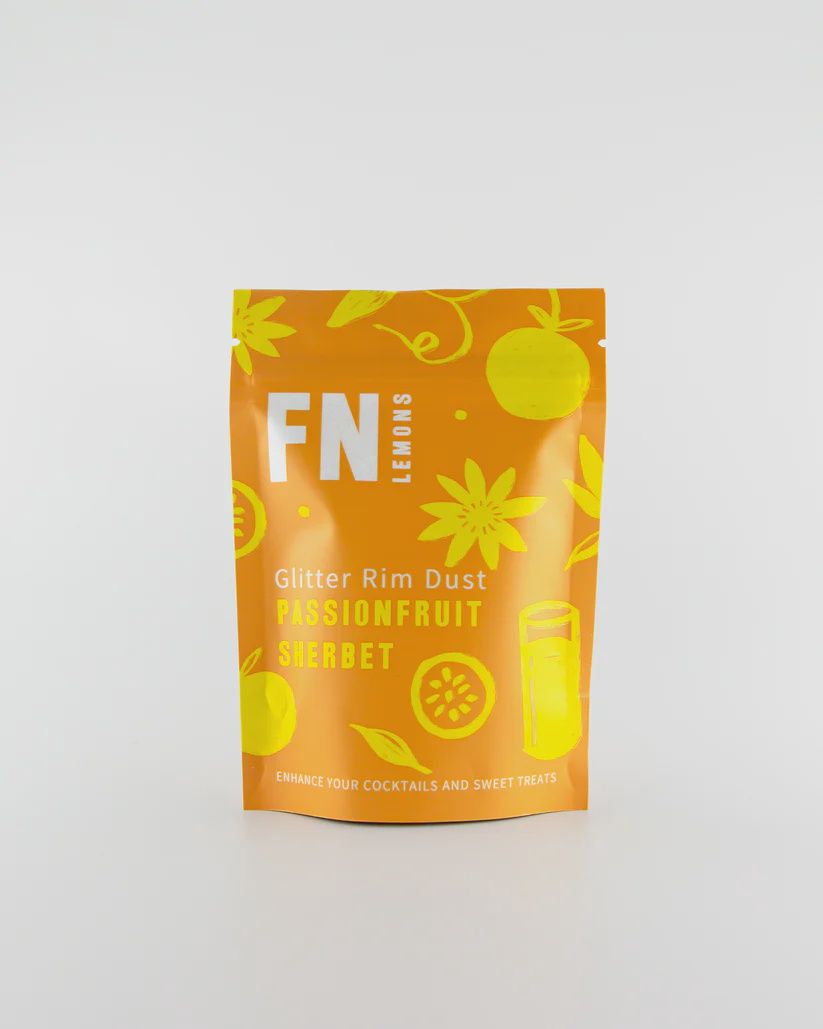 Passionfruit Sherbet Glitter Rim Dust